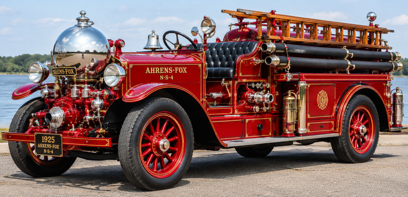 Ahrens-Fox N-S-4 fire engine