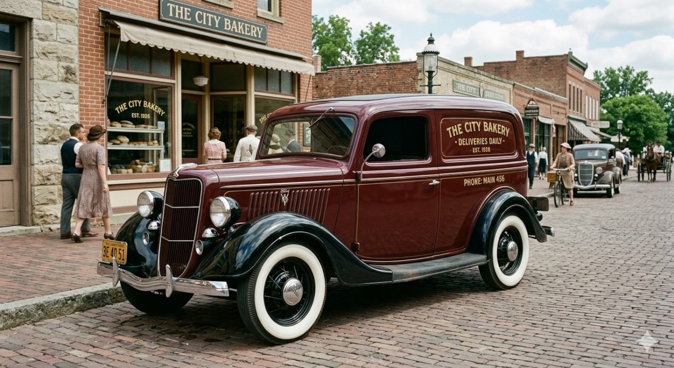 1935 Ford Delivery Van