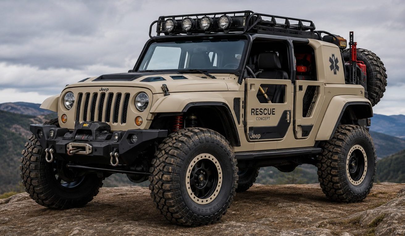Jeep rescue concept