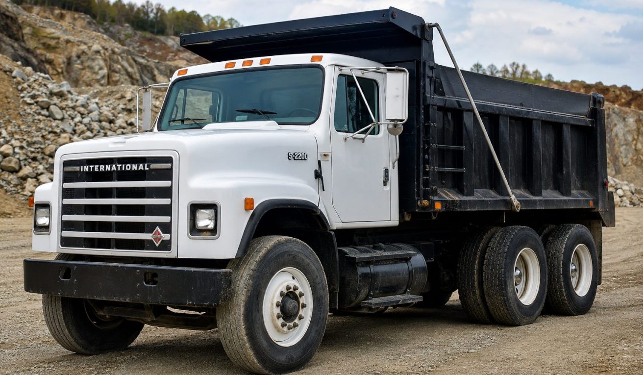 International dump truck