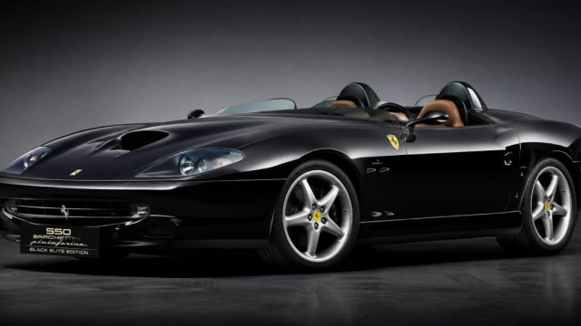 Ferrari 550 Barchetta Pininfarina Black